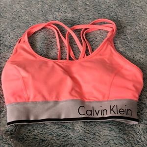 COPY - Calvin Klein Sports Bra Size Small